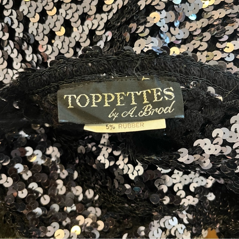 Vintage Toppettes Sequin Blouse - Picture 3 of 5